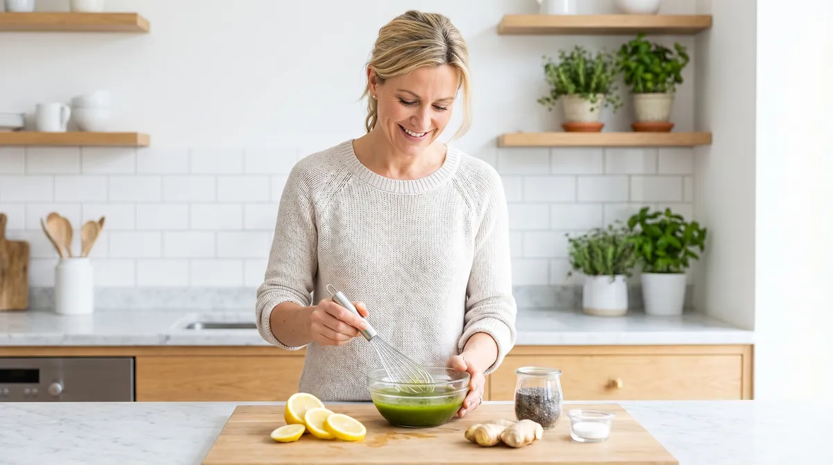 Healthy Energy Drink Recipes for Adults 40+: Low-Sugar, Caffeinated & Caffeine-Free Options